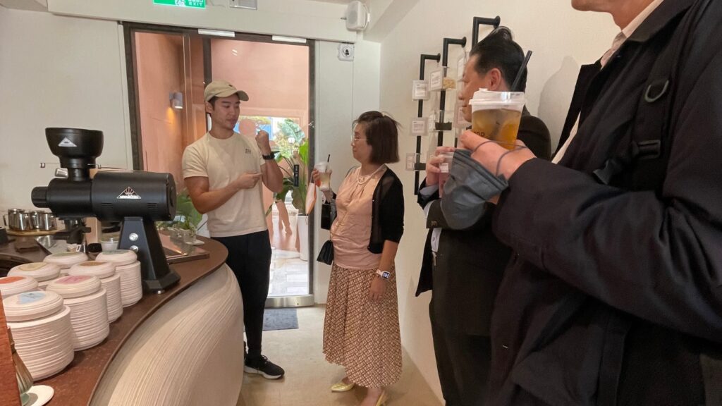 Josie Visited Ronald Chan, the owner of a stylish tea shop called ODD ONE OUT